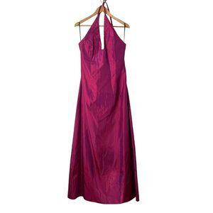 VTG Jessica McClintock Gunne Sax Fairy Y2k  Halter Dress Sz 11 Formal Whimsigoth
